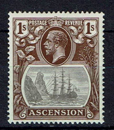 Image of Ascension SG 18b LMM British Commonwealth Stamp